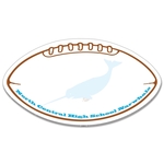 Stik-ON Shape Adhesive Notes - Football (5x2.8) - 50 Sheet