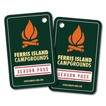 Laminated Wallet Card with Punch - 3.5x2.25 (2-Sided) - 14 p