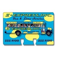 Extra-Thick Laminated Rotary Card - Full Tab (4x2.5625) - 24... from ASI...