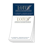 Custom Magna-Pad - 3.5x6.25 50-Sheet with Business Card Magn... from ASI...
