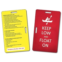 Laminated Plastic Double-Punch I.D./Wallet Card - 3.75x2.25... from ASI 91760...