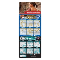 Magna-Card Business Card Magnet - Basketball/Hockey Combo Sc... from ASI...