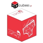 Ad Cubes - Memo Notes - 3.375x3.375x3.375-1 Color