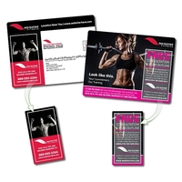 Snap-Out Mail Card (4.25x5.6875) - Extra-Thick Laminated Pap... from ASI...