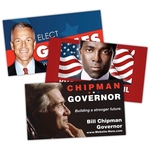 Political Business Card Magnet - 3.5x2 (Square Corners) - 20