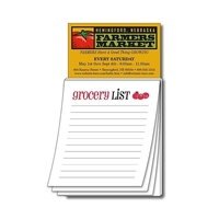 Magna-Pad Business Card Magnet - Stock Grocery List (50 Shee... from ASI...