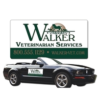 Health Magnetic Car/Truck/Auto/Vehicle Signs - 24x12 Round C... from ASI...