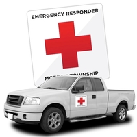 Health Magnetic Car/Truck/Auto/Vehicle Signs - 12x12 Round C... from ASI...