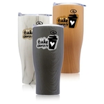 27 oz. Stainless Steel Insulated Tumblers with Clear Lids