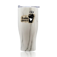 27 oz. BPA-free stainless steel travel mug with double wall vacuum... from...