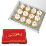 Valentine's Day Signature Bite-Size Vanilla Cupcakes