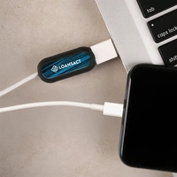 Soft rubber cable protector that prevents charging cable damage at stress......