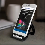 KURV Stand™ mobile phone/tablet stand for on-the-go