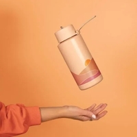 With double-wall stainless steel construction, these colorful hydration...