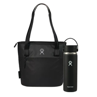 Hydro Flask Bottle with Cooler Tote Gift Set