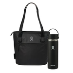 Hydro Flask Bottle with Cooler Tote Gift Set