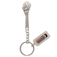 Metal wrench key chain with customization.... from ASI 62190 Illini