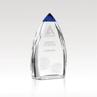 Blue Crystal Peak Award - Cobalt Blaze 5"