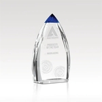 Blue Crystal Peak Award - Cobalt Blaze 5"