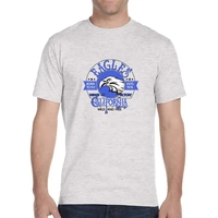 Cotton / polyester blend Gildan T-shirt with DryBlend moisture-wicking...