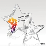 Optical Crystal Award - Halo Star