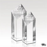 Optical Crystal Chiseled Column Award