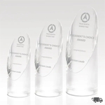 Optical Crystal Award - Dome Prism