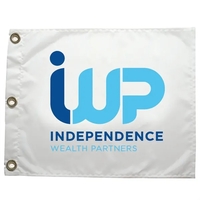 Golf Flag with Grommets - Screen Printed