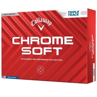 Callaway Chrome Soft Triple Track Golf Balls - Half Dozen