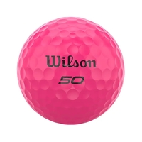 The Wilson Staff Fifty Elite pink golf ball delivers balance to... from ASI...