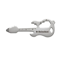 3" long all stainless-steel multi-tool in the shape of a guitar.... from ASI...