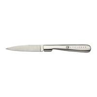 3" long stainless steel handle with a matching 2.3" long stainless-steel......