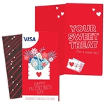 Belgian Chocolate Valentine's Day Dark Chocolate w/ Drizzle