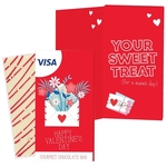 Belgian Chocolate Valentine's Day White Chocolate w/ Drizzle