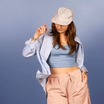 5-PANEL HAT - FLAT BRIM - UNSTRUCTURED - POLY TWILL 4CP