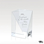 Polished Crystal Award - Sleek & Elegant Design - Brilliance