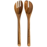 Rock & Branch® Olive Wood Salad Serving Set