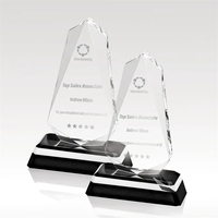 Ablaze Optical Crystal Award with Granite Base