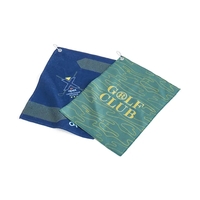 Golf Towel with Full- Color Sublimation on One Side and White... from ASI...