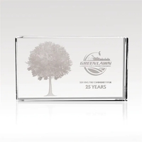 Intriguing and highly detailed 2D subsurface laser etching brings this...