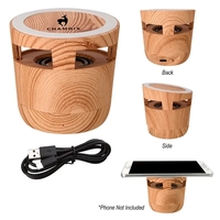 Woodgrain wireless charger with wired speaker.... from ASI 61125 Hit...