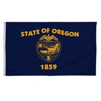 3' x 5' Oregon State Flag Double-Sided