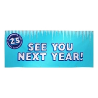 4' x 10' banner made of 18 oz. opaque scrim vinyl... from ASI 87188 Showdown...