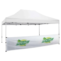 15' Half Wall for Event Tents (Full-Color Imprint)