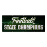 3' x 8' smooth scrim vinyl banner with single-sided graphics.... from ASI...