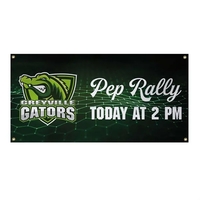 2' x 4' smooth scrim vinyl banner with single-sided graphics.... from ASI...