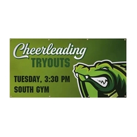 3' x 6' smooth scrim vinyl banner with single-sided graphics.... from ASI...