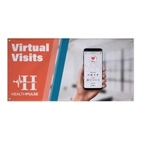 2' x 4' banner made of 13 oz. vinyl that can... from ASI 87188 Showdown Displays