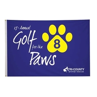 4' x 6' nylon flag with canvas heading, brass grommets and... from ASI 87188...