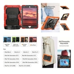 iPad 10.9" Case with Hand Strap + Shoulder-Strap (Red)